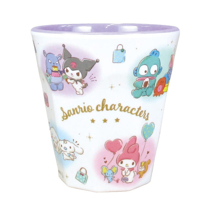 T'S Factory Cup White Sanrio Characters Melamin Cup 270ml Shopping Sr-5525522Sp H9.1 X Φ8.8Cm