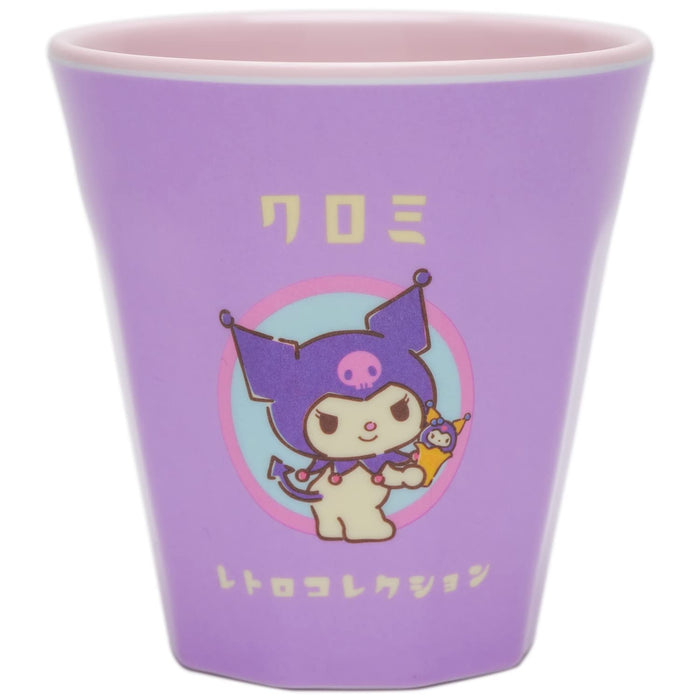 T'S FACTORY Sanrio Melamine Cup Retro Kuromi