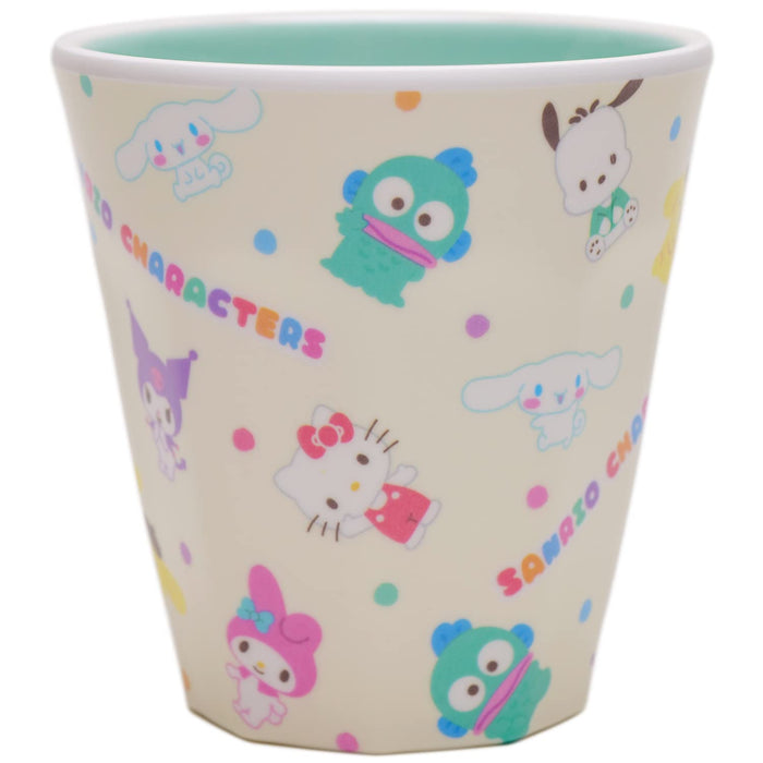 T'S FACTORY  Sanrio W Melamine Cup Mix Sanrio Characters