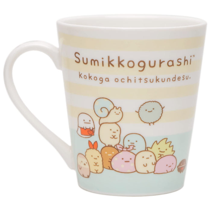 T'S FACTORY Sumikko Gurashi Message Mug 'Korekaramo Yoroshikune'