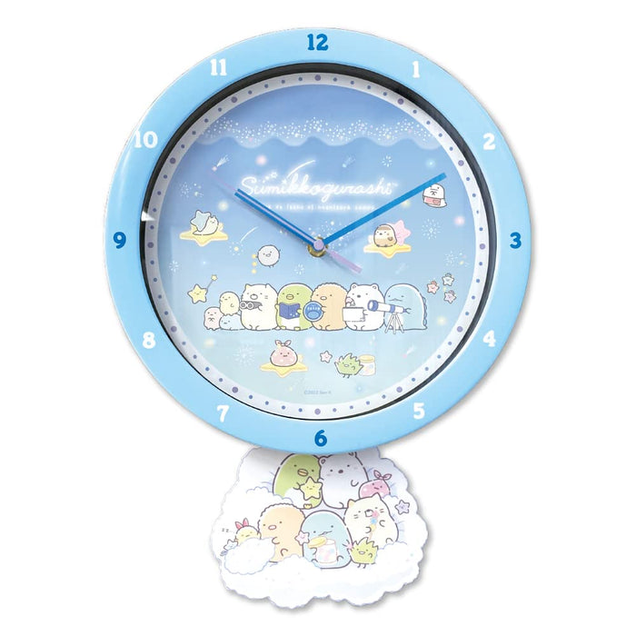 T'S Factory Swing Clock Sumikko Gurashi A Walk In Starry Sky