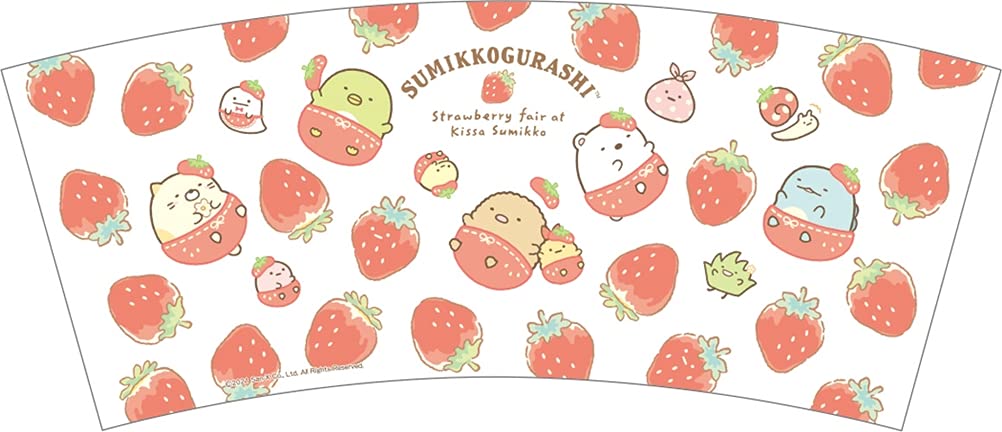 T'S Factory Trash Can Sumikko Gurashi Strawberry Fair