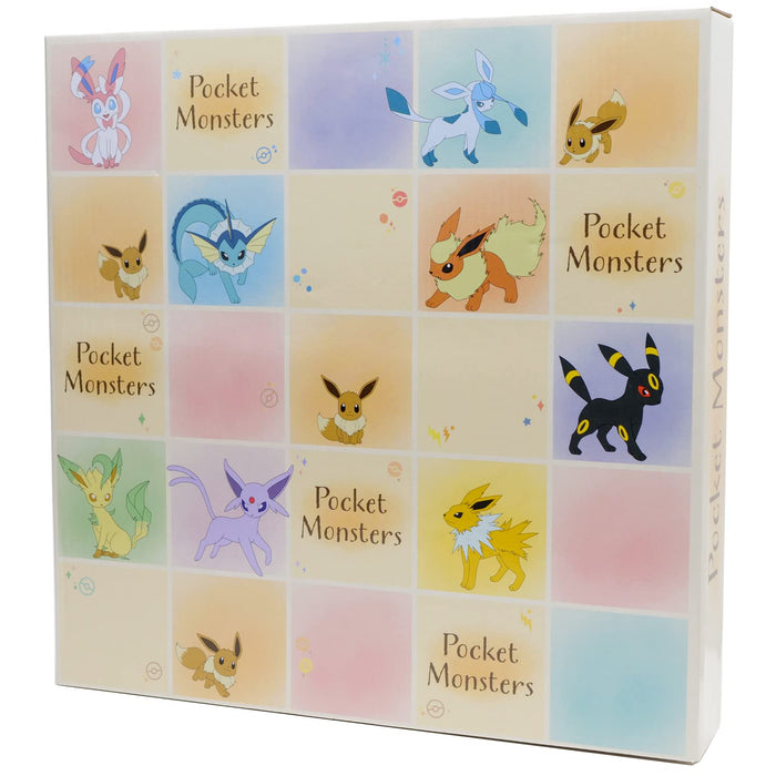 Ts Factory Wall Clock Beige Pokemon Eevee Friends Analog Quiet Continuous Second Hand 2926223
