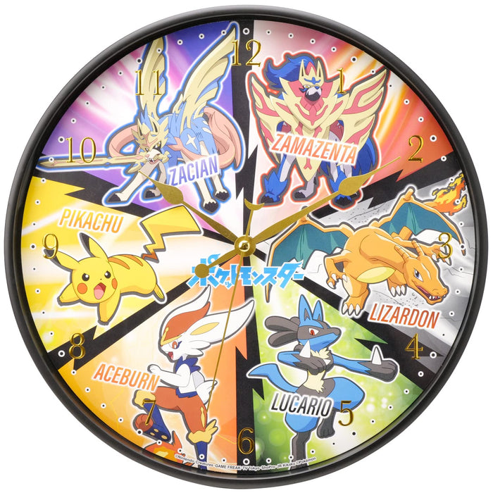 T'S FACTORY Pokemon Index Wall Clock Cool
