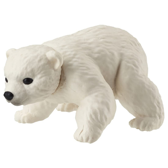 Takara Tomy Ania AC-10 Polar Bear Toy Ideal Dinosaur Toy for Children Ages 3+