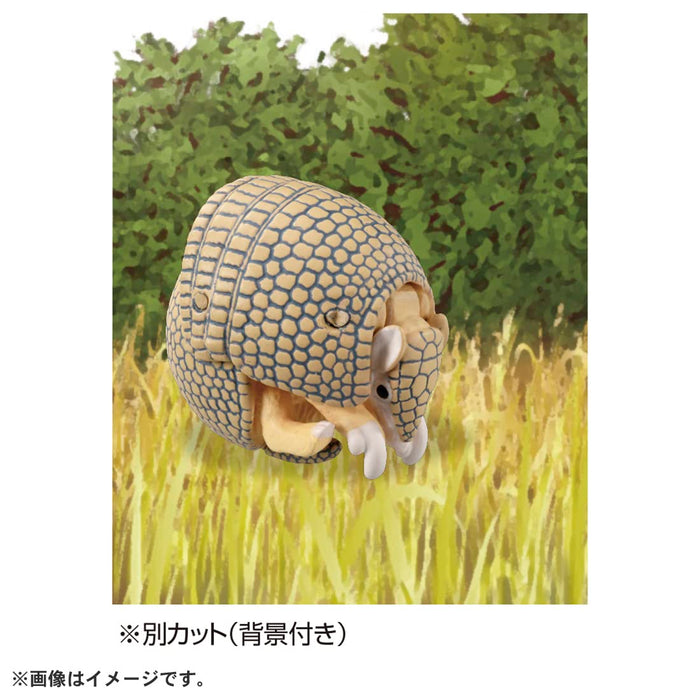 Takara Tomy Ania As-45 Mitsuobi Armadillo Animal Dinosaur Toy Japan Age 3+