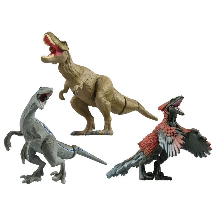 Takara Tomy Jurassic World Hero Dinosaurier-Set, Tierspielzeug für Kinder ab 3 Jahren