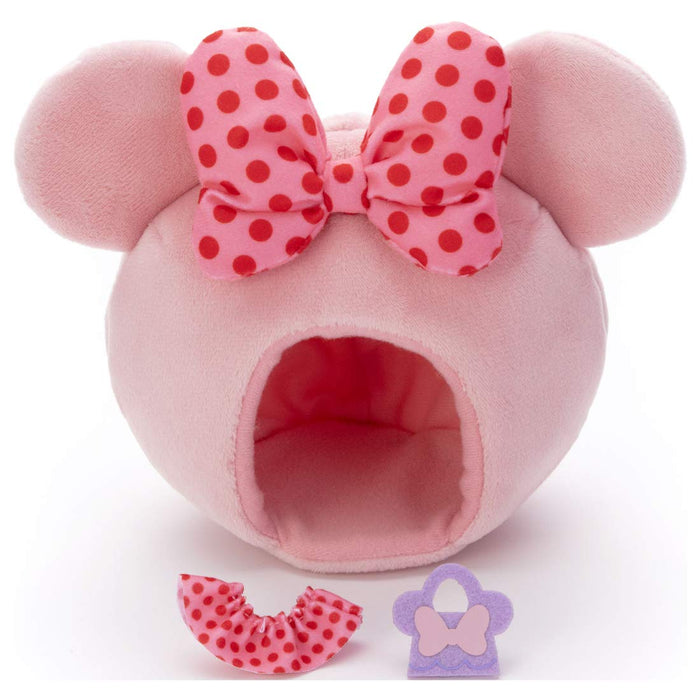 Disney Minimaginationtown Mini Mini Set Minnie Mouse House Stuffed Toy 16Cm