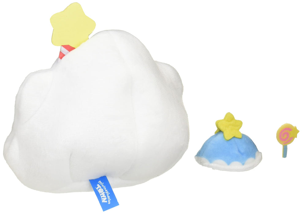 TAKARA TOMY ARTS - Kirby'S Dream Land Minimaginationtown Mini Mini Friends Kirby'S Cloud - Maison Poupée En Peluche 5Cm
