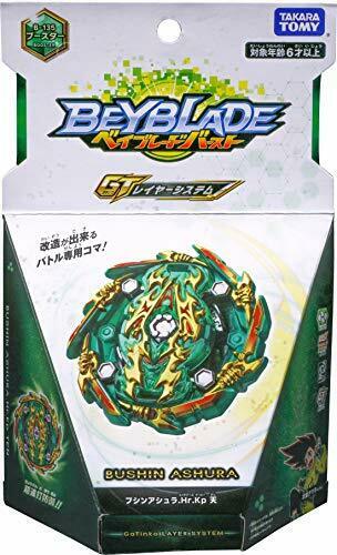 Takara Tomy Beyblade Burst B-135 Booster Bushin Ashura.hr.kp.tennew