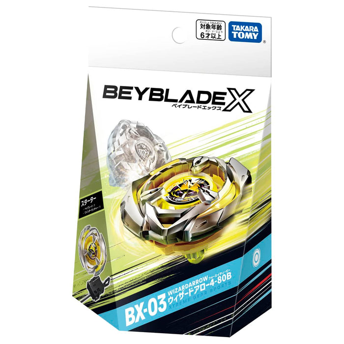 Takara Tomy Beyblade X Bx-03 4-80B Assistant Flèche Démarreur