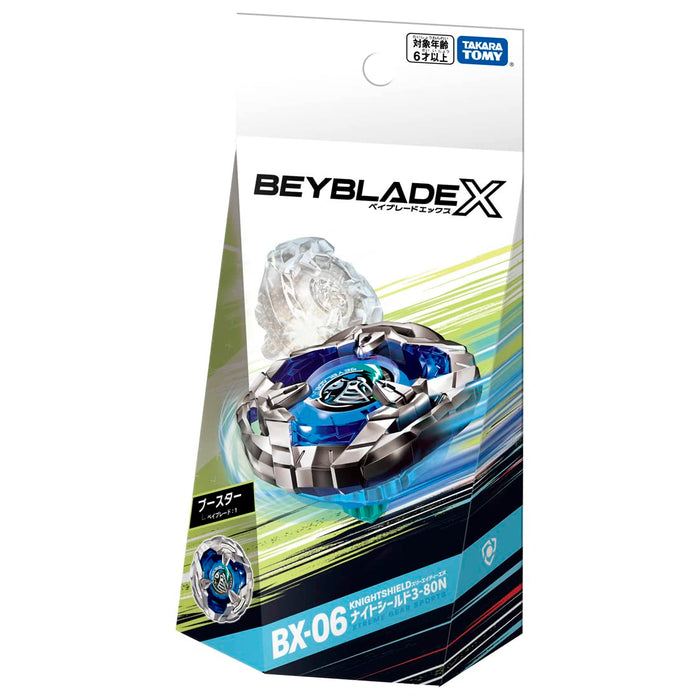 Takara Tomy Beyblade X Bx-06 Booster Night Shield 3-80N