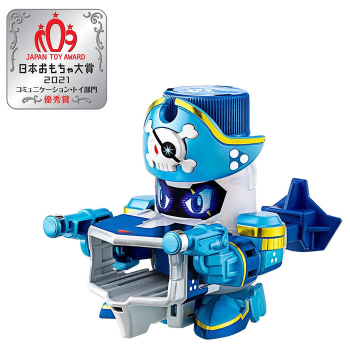 Takara Tomy Bottleman Bot-19, preisgekröntes Totenkopf-Pistole-Spielzeug aus Japan