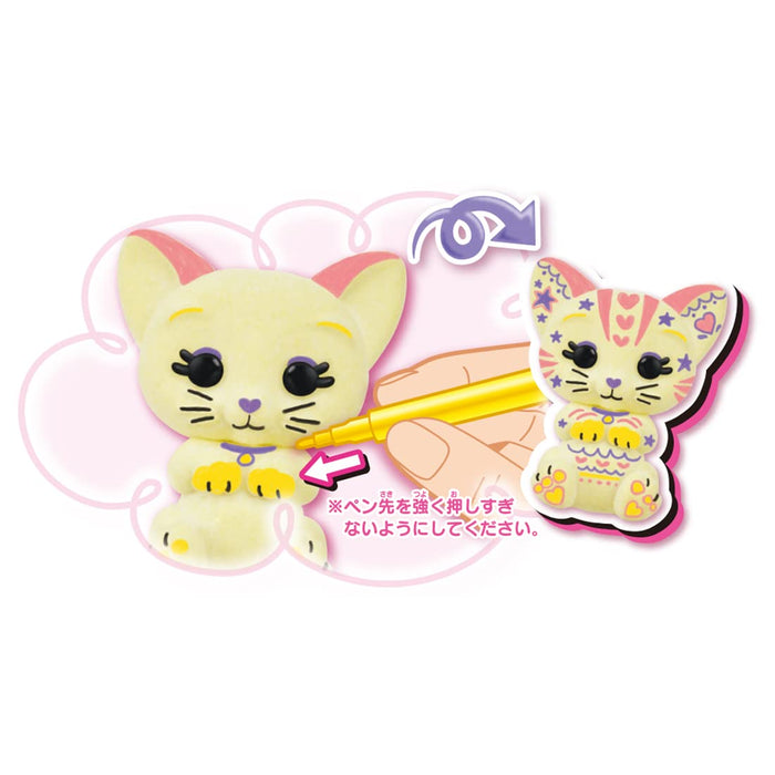 Takara Tomy Mofrens Cat Drawing Set with Pen