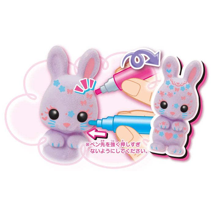 Takara Tomy Mofrens Rabbit Drawing and Stamp Pen Set