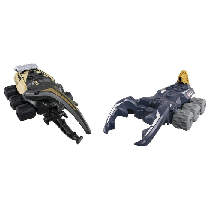 Takara Tomy Hercules Vs Mandy Gachi Double Set Kabutoborg KB-07 Jeu de combat