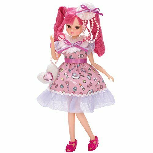 Takara Tomy Licca Chan Doll Ld-15 Cosmetic Pink Special Hair Color