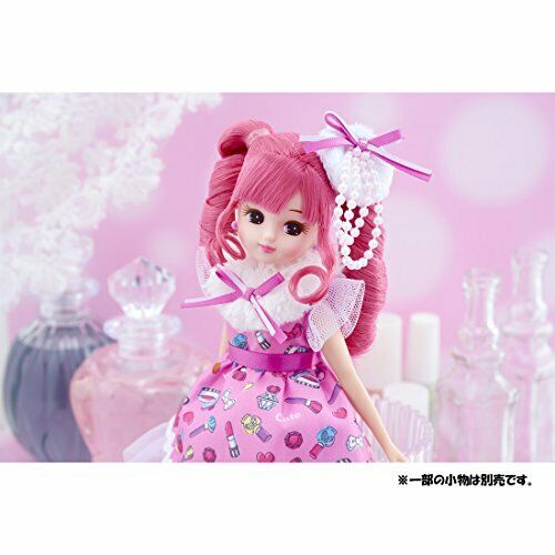 Takara Tomy Licca Chan Doll Ld-15 Cosmétique Rose Spécial Couleur de Cheveux