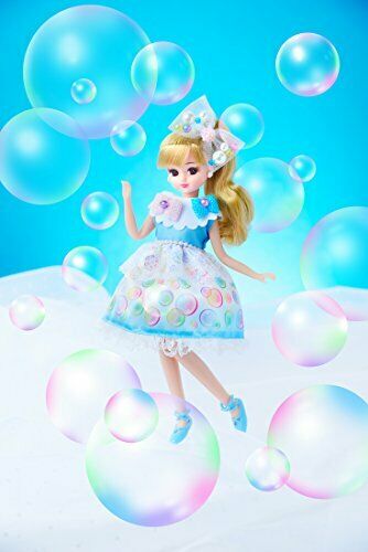 Takara Tomy Licca Chan Doll Ld-06 Robe à bulles de couleur arc-en-ciel