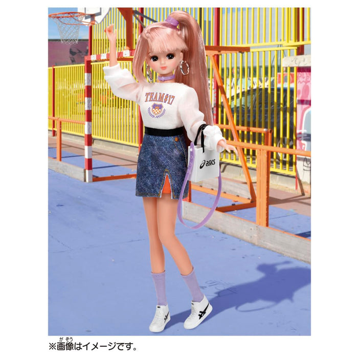 Takara Tomy Licca Puppe, Asics Sport-Stil, Ankleidespielzeug für Kinder ab 3 Jahren