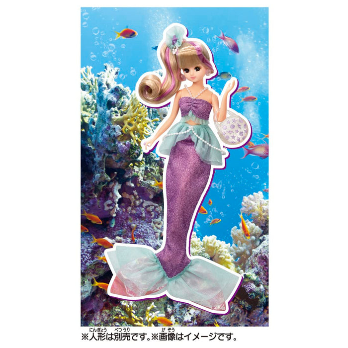 Takara Tomy Licca Mermaid Vacation Dress Up Toy Age 3+ Japan