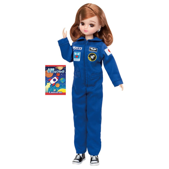 Takara Tomy Astronaut Licca-Chan Doll Dress-Up Play Toy for Ages 3+