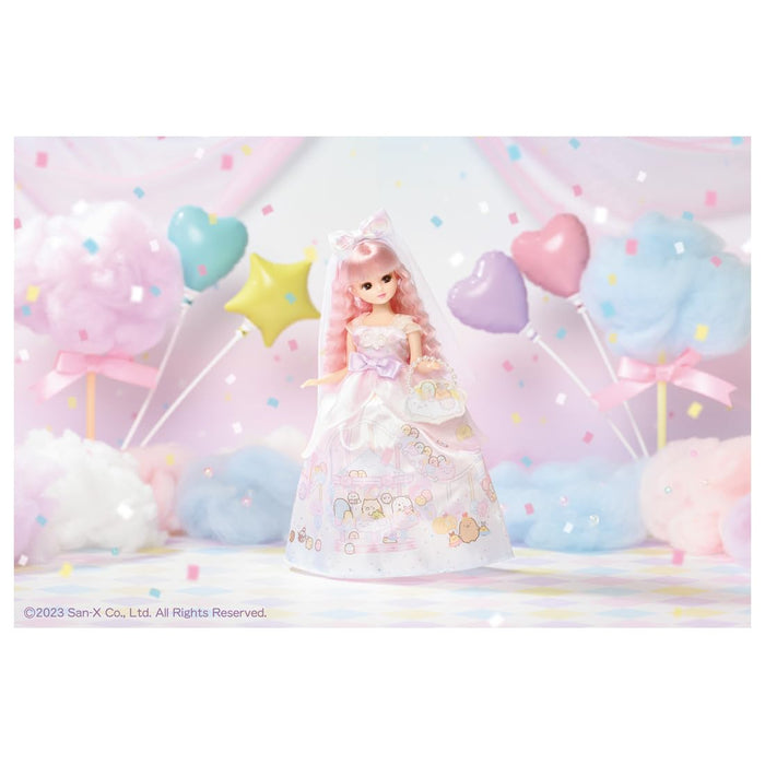 Takara Tomy Licca-Chan Doll Sumikkogurashi Wedding Dress-Up Toy for Ages 3+