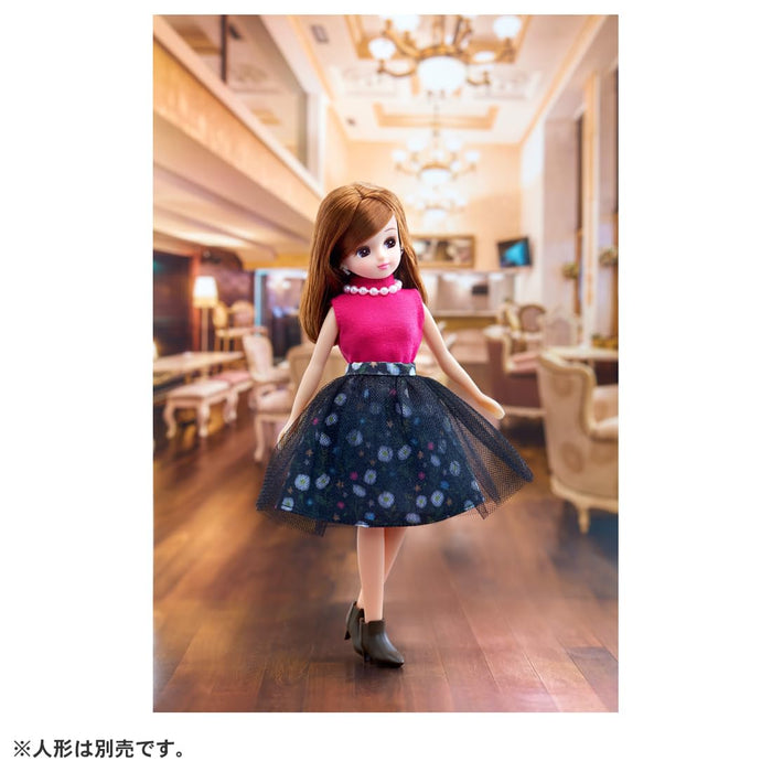 Takara Tomy Licca-Chan LW-17 Fluffy Elegance Dress-Up Toy for Ages 3+ (Doll Not Incuded)