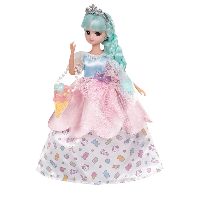 Takara Tomy Licca-Chan Candy Unicorn Gelato Dress-up Toy Set for Ages 3+