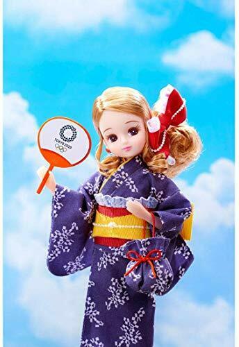 Takara Tomy Licca-chan Doll Yukata Tokyo 2020 Olympic Emblem