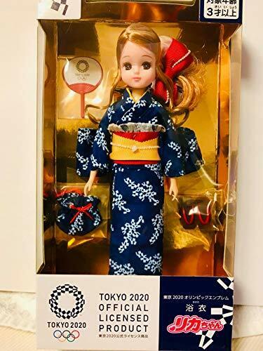 Takara Tomy Licca-chan Doll Yukata Tokyo 2020 Olympic Emblem