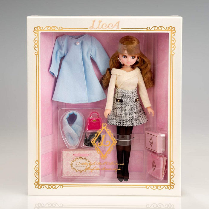 TAKARA TOMY Licca Doll 14th Edition Licca Stylish Doll Collection Parfaite Snow Style