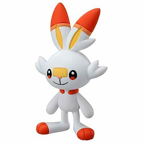 Takara Tomy Monster Collection Ms-04 Scorbunny Character Toy - Japan Figure