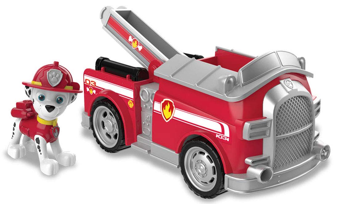 Takara Tomy Paw Patrol Marshall Fire Truck Vehicle w/ Figure