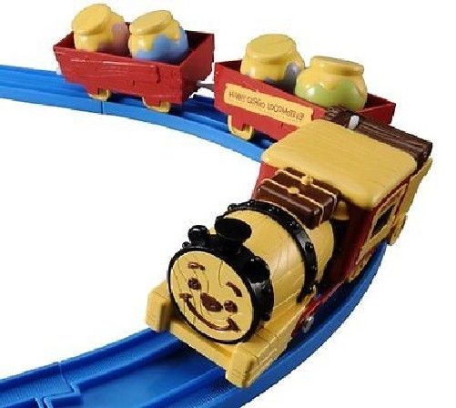 Takara Tomy Plarail Disney Dream Railway Winnie The Pooh Honey Cargo Locomotive
