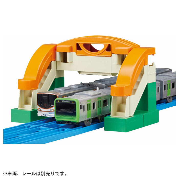 Takara Tomy Pla-Rail Let's Connect! (Fußgängerbrücke) Japanisches Brückenmodell