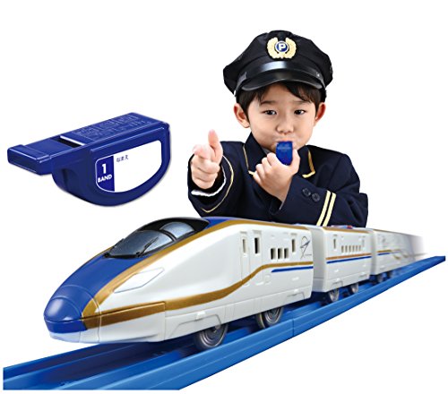 Takara Tomy Plarail Whistle Controller & E7 Series Hokuriku Shinkansen Kagayaki - Japan Figure