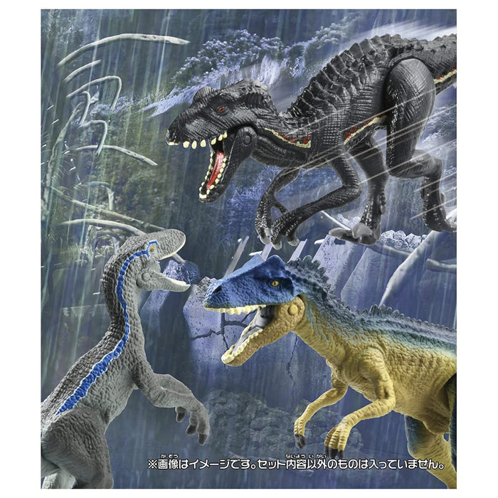 Takara Tomy Ania Jurassic World Ensemble de dinosaures génétiques les plus forts – Figurine animale à partir de 3 ans Japon – Certifié St Mark