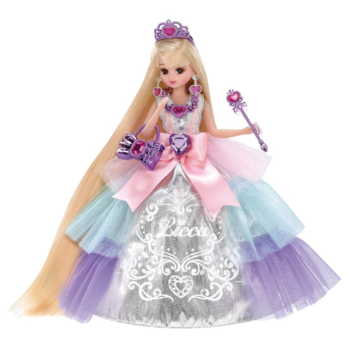 TAKARA TOMY Licca Doll Dream Fantasy Platine Cheveux Longs Princesse Licca-Chan