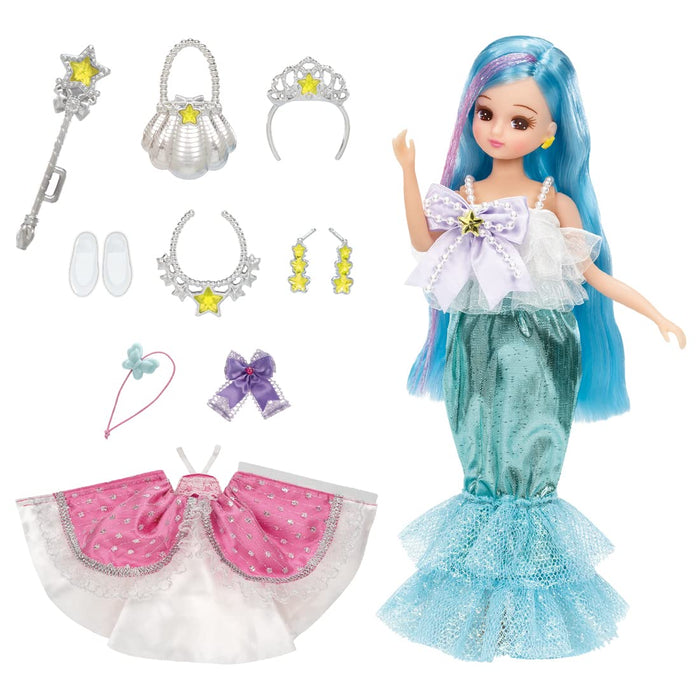 TAKARA TOMY Licca poupée rêve fantaisie Triple changement sirène princesse poupée