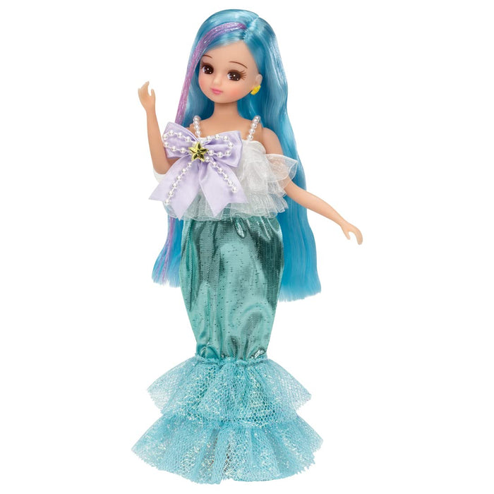 TAKARA TOMY Licca Puppe Dream Fantasy Triple Change Meerjungfrau Prinzessin Puppe