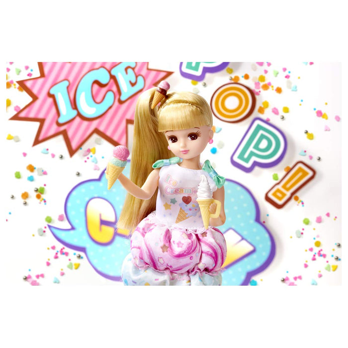 TAKARA TOMY Licca Doll Poppin Ice Cream