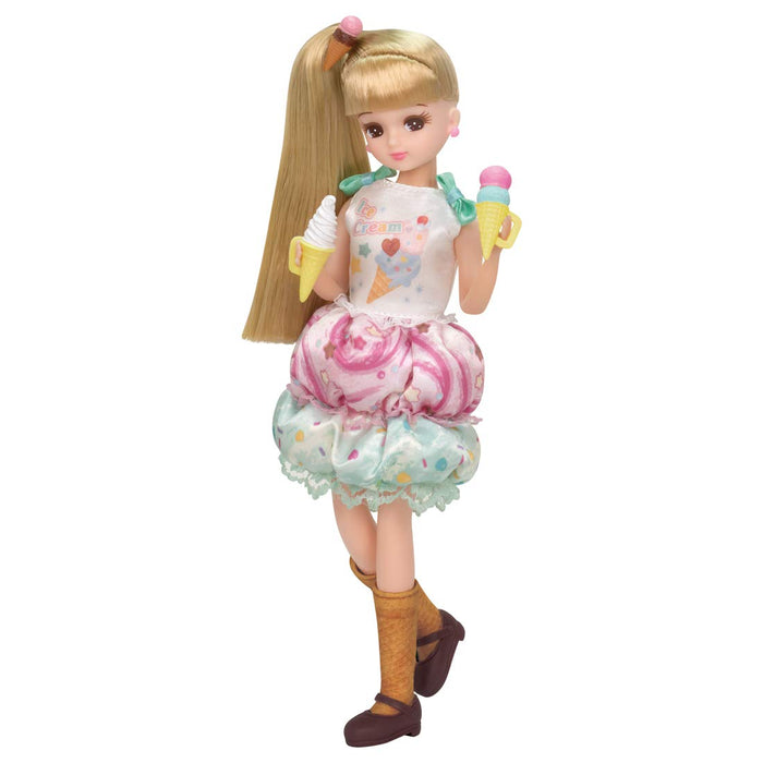 TAKARA TOMY Licca Doll Poppin Ice Cream