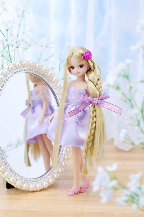 TAKARA TOMY Licca Doll Long Hair Stilvolles Set