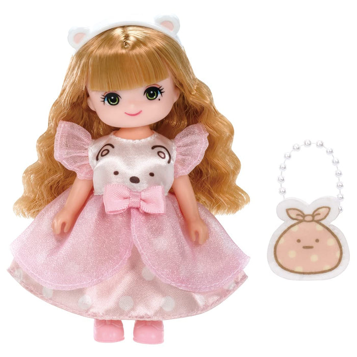 Takara Tomy Licca-Chan-Puppe, LD-29, Shirokuma Daisuki Maki-Chan, Ankleidepuppe, Spielhaus, Sumikko Gurashi, Spielzeug, ab 3 Jahren, hat die Spielzeug-Sicherheitsstandards erfüllt, St. Mark-zertifiziert, Licca, Takara Tomy