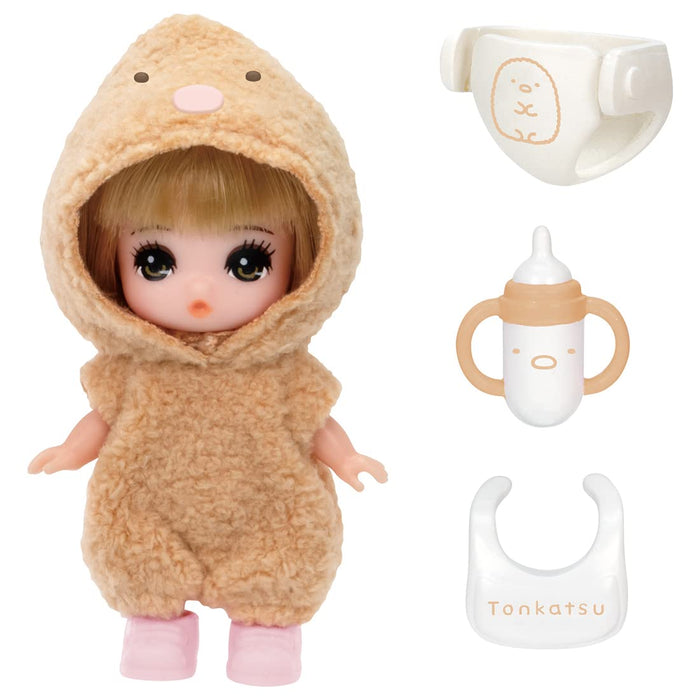 Takara Tomy Licca-Chan Doll Ld-30 Tonkatsu Daisukikako-Chan Maison de jeu de poupée modifiable Sumikko Gurashi Jouet à partir de 3 ans Normes de sécurité des jouets respectées Certifié St Mark Licca Takara Tomy