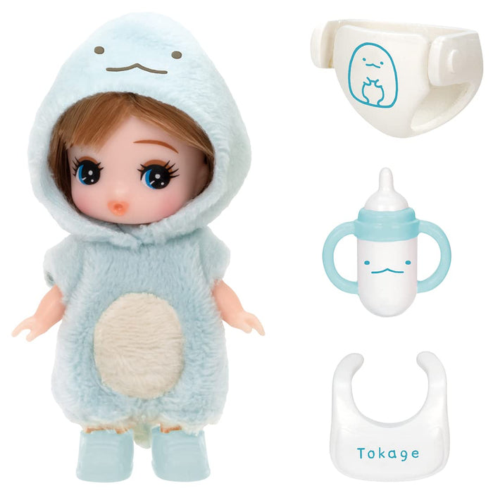 Takara Tomy  Licca-Chan Doll Ld-31 Lizard Daisuki Miku-Chan  Dress Up Doll Play House Sumikko Gurashi Toy Age 3 And Up Passed Toy Safety Standards St Mark Certified Licca Takara Tomy