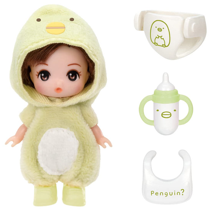 Takara Tomy Licca-Chan Poupée Ld-32 Pingouin ? Maison de jeu de poupée modifiable Daisuki Gen-Kun, jouet Sumikko Gurashi, à partir de 3 ans, conforme aux normes de sécurité des jouets, certifié St Mark, Licca Takara Tomy