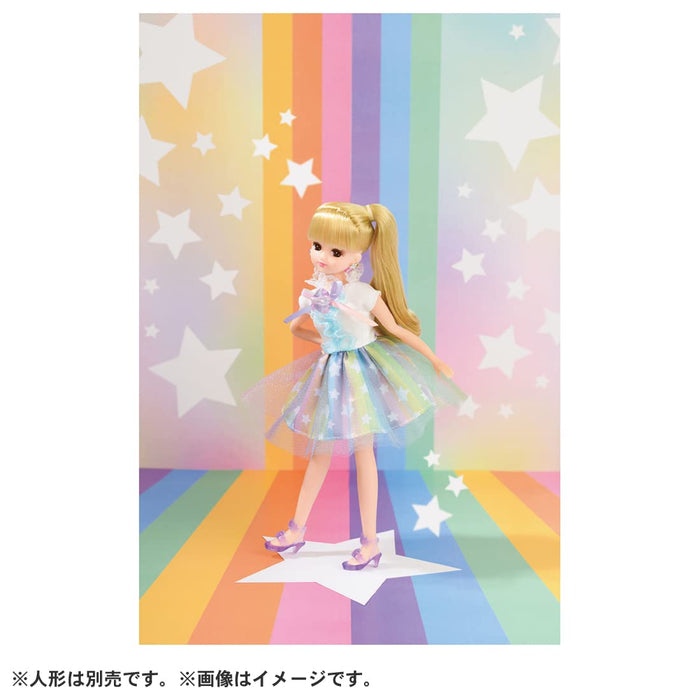 TAKARA TOMY Licca Doll Rainbow Shower Outfit