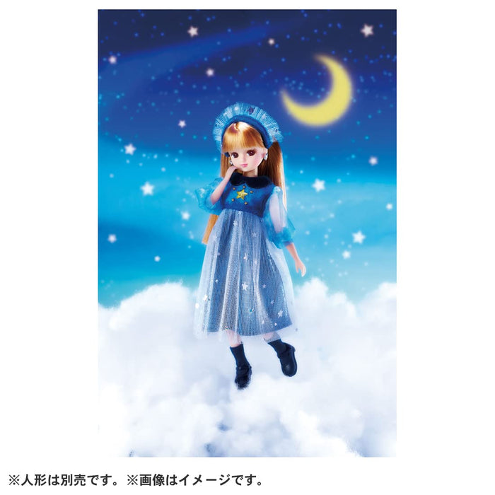 TAKARA TOMY Licca Doll Tenue de nuit étoilée (la poupée n'est pas incluse)